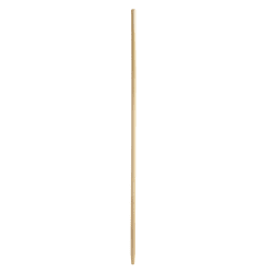 Rubbermaid FG636200NAT 60" Tapered Wood Broom Handle - Natural Replacement Image