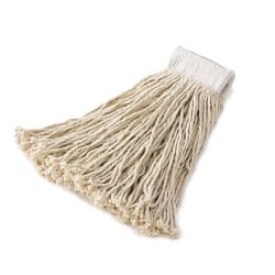 Rubbermaid FGV41800WH00 Economy Mop Head - #24, 1" Headband, Rayon Yarn,... Replacement Image