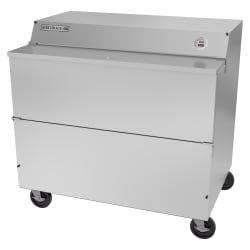 Beverage-Air SMF49HC-1-S Milk Cooler w/ Top & Side Access - (768) Half Pi... Replacement Image