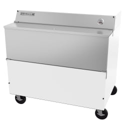 Beverage-Air SMF49HC-1-W Milk Cooler w/ Top & Side Access - (768) Half Pi... Replacement Image