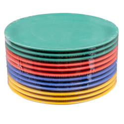 GET 9" Round Melamine Dinner Plate, Assorted Colors (NP-9-MIX) Replacement Image
