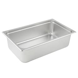 Winco SPJP-106 Full Size Steam Pan, Stainless Replacement Image