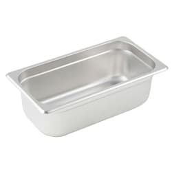 Winco SPJP-304 Third Size Steam Pan, Stainless Replacement Image