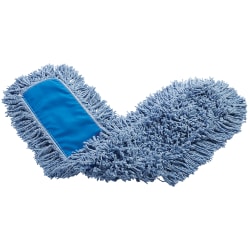 Rubbermaid FGJ25500BL00 36" Dust Mop Head Only w/ Twisted Loop Ends, Blu... Replacement Image
