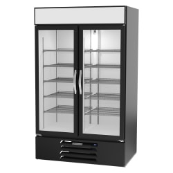 Beverage-Air MMR44HC-1-B 47" MarketMax™ Two Section Glass Door Merchandi... Replacement Image