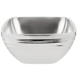 Vollrath 47637 8 1/5 qt Square Beehive Insulated Bowl - Stainless Steel, Mirr... Replacement Image