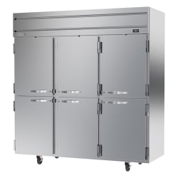 Beverage-Air HRP3HC-1HS 78" Three Section Reach In Refrigerator, (6) Lef... Replacement Image