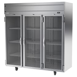 Beverage-Air HRP3HC-1G 78" Three Section Reach In Refrigerator, (3) Left... Replacement Image