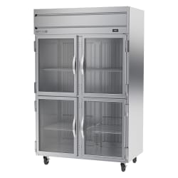 Beverage-Air HRPS2HC-1HG 52" Two Section Reach In Refrigerator, (4) Left... Replacement Image
