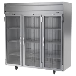 Beverage-Air HRPS3HC-1G 78" Three Section Reach In Refrigerator, (3) Lef... Replacement Image