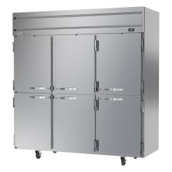 Beverage-Air HRS3HC-1HS 78" Three Section Reach In Refrigerator, (6) Lef... Replacement Image