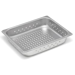 Vollrath 30223 Super Pan V® Half Size Steam Pan - Perforated, Stainless Steel Replacement Image