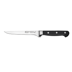 Winco KFP-61 6-in Boning Knife - Forged Carbon Steel, POM Handle, Black Replacement Image