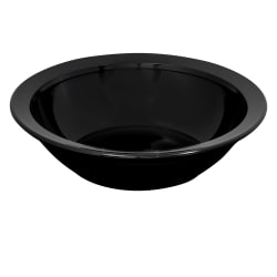 Cambro 60CW110 10 9/10 oz Round Plastic Grapefruit Bowl, Black Replacement Image