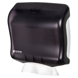 San Jamar T1750TBK Wall Mount Paper Towel Dispenser w/ 240 C Fold Capacity -... Replacement Image