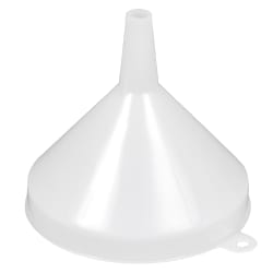 Winco PF-16 16 oz Funnel - Plastic, White Replacement Image