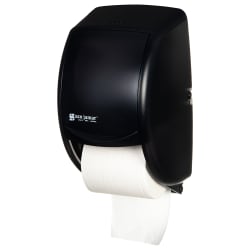 San Jamar R3500TBK Classic Duett Standard Bath Tissue Dispenser, 2 Rolls, Tra... Replacement Image