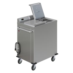 Dinex DXPSBH2WB 35 1/4" Mobile Heated Wax Base Dispenser w/ 2 Columns -... Replacement Image