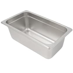 Winco SPJL-404 Quarter Size Steam Pan, Stainless Replacement Image