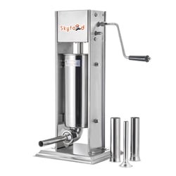 Skyfood 15VF 30 lb Manual Vertical Sausage Stuffer w/ (4) Tubes, Stainless St... Replacement Image
