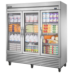 True T-72G-HC~FGD01 78 1/10" Three Section Reach In Refrigerator, 3 Left... Replacement Image