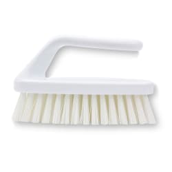 Carlisle 6" Sparta® Bake Pan Lip Brush w/ Poly Bristles - Plastic, White... Replacement Image