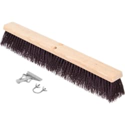 Carlisle 24" Basic Sweep - Crimped Polypropylene, Maroon (3621932400) Replacement Image