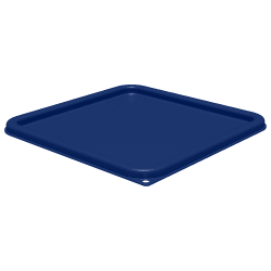 Carlisle Lid for 12 to 22 qt Food Storage Containers - Polyethylene, Royal Bl... Replacement Image