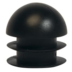 CSL 1" Round Replacement Foot Plug for Tray Stand, Black (P135-4-24) Replacement Image