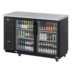 Turbo Air TBB-2SGD-N 58 3/4" Bar Refrigerator - 2 Swinging Glass Doors,... Replacement Image