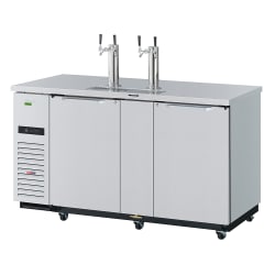 Turbo Air TBD-3SDD-N 69" Kegerator Beer Dispenser w/ (3) 1/2 Keg Capacit... Replacement Image