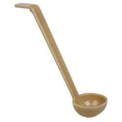 Cambro LD85133 3/4 oz Camwear® Salad Dressing Ladle - Plastic, Beige Replacement Image