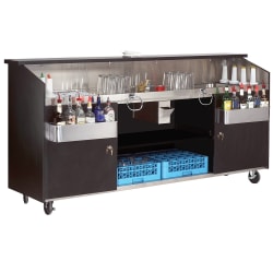 Advance Tabco R-8-B 95 3/4" Portable Bar w/ 2 50-lb Ice Bins, 2 Towel Ri... Replacement Image