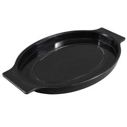Winco SWU-11 Oval Underliner for Sizzling Platter, Black Replacement Image