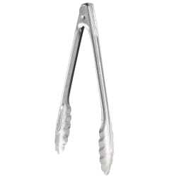 Winco UT-9LT 9"L Stainless Utility Tongs Replacement Image