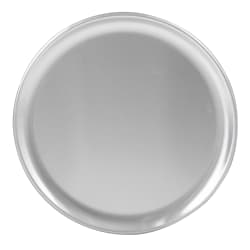 Winco APZC-8 8" Round Coupe Pizza Pan, Aluminum Replacement Image