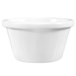 American Metalcraft MRS300W 3 oz Melamine Ramekin, White Replacement Image