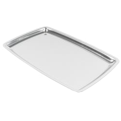 Winco SIZ-11B 11" Oblong Sizzling Platter, Stainless Replacement Image