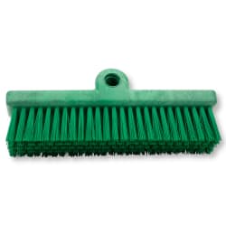 Carlisle 10" Dual Surface Floor Scrub Brush Head - Split Shape, Poly/Pla... Replacement Image