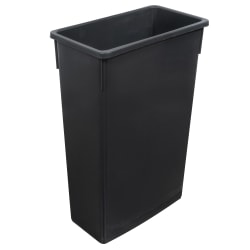 Winco PTC-23K 23 gal Rectangle Slim Trash Can, 20 1/8"L x 10 7/8"W... Replacement Image
