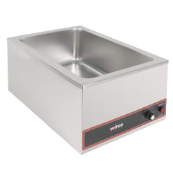 Winco FW-S500 Countertop Food Warmer - Wet w/ (1) Full Size Pan Wells, 120v Replacement Image