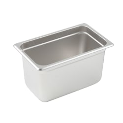 Winco SPJP-406 Quarter Size Steam Pan, Stainless Replacement Image
