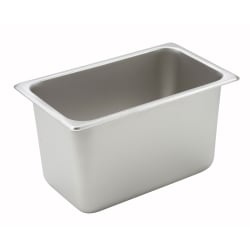 Winco SPQ6 Quarter Size Steam Pan, Stainless Replacement Image