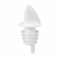 Winco PPR-2W Free Flow Liquor Pourer, White Replacement Image