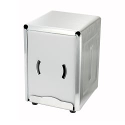 Winco NH-5 Half Size Napkin Dispenser for 3 1/2" x 5" Napkins, Stai... Replacement Image