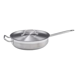 Winco SSET-7 14" Stainless Saute Pan, Induction Ready Replacement Image