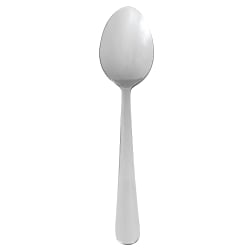Winco 0002-01 5 7/8" Teaspoon with 18/0 Stainless Grade, Windsor Pattern Replacement Image
