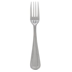 Winco 0005-06 6 1/4" Salad Fork with 18/0 Stainless Grade, Dots Pattern Replacement Image