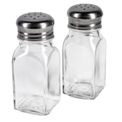 Winco G-109 2 oz Salt/Pepper Shaker - Glass, 3 9/10"H Replacement Image
