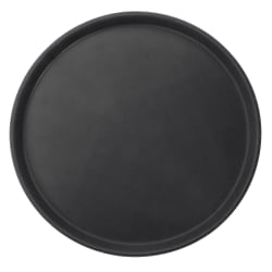 Winco TRH-16K 16" Round Easy Hold Tray, Black Replacement Image